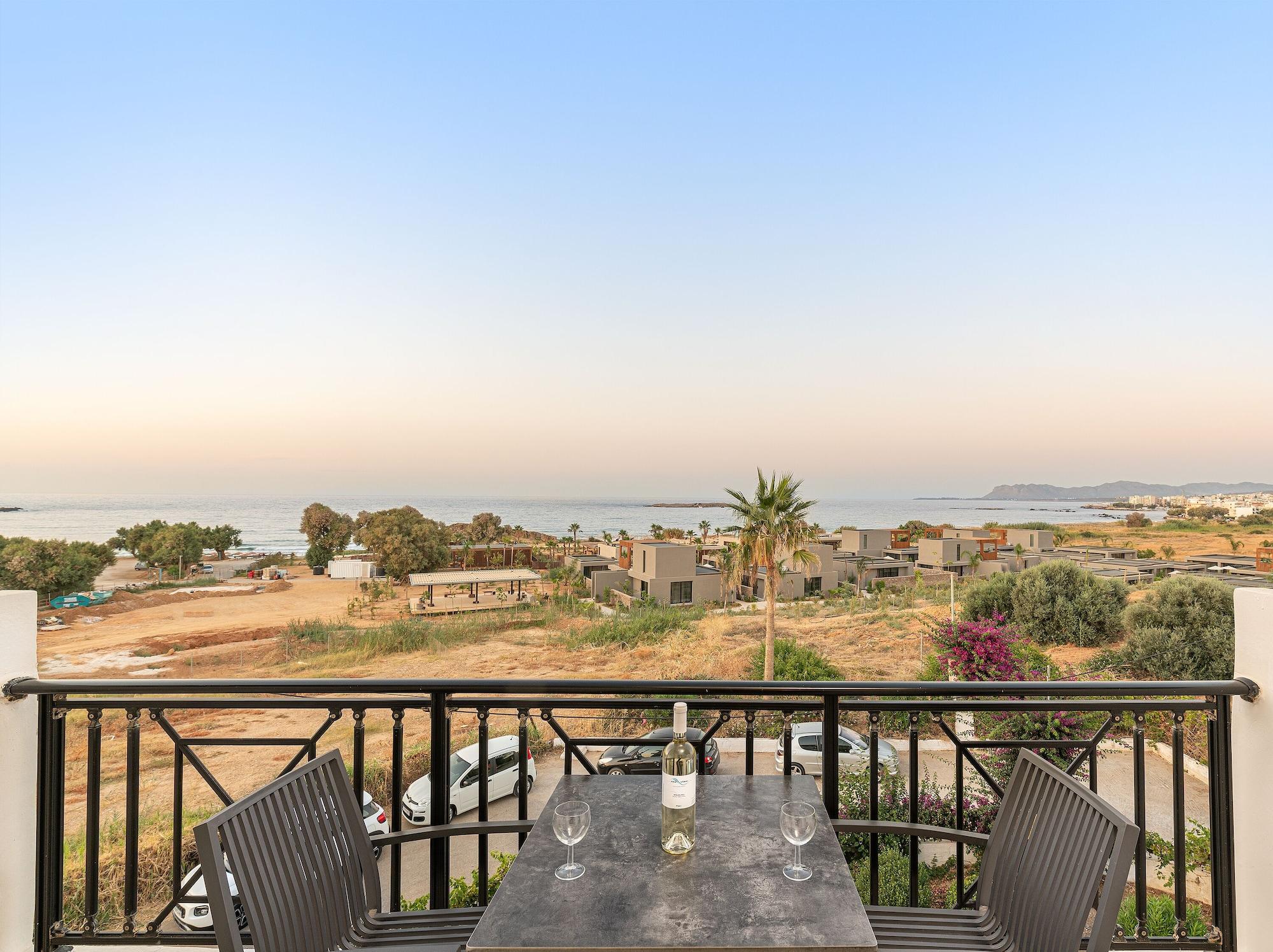 Sea View Hotel & Apartments Като Дарацо Екстериор снимка